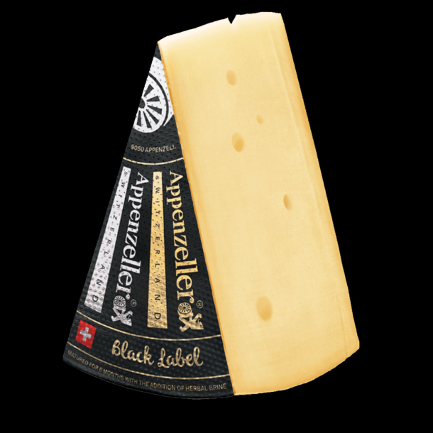 Appenzeller black label schweizisk ost fra ostehandleren