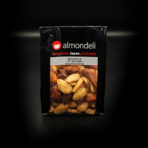 Spanske Valencia-mandler - saltede.  Mix-pakke med Provence-krydderi