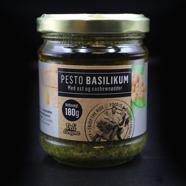 Pesto basilikum med ost og cashewn�dder