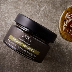Grn tomatmarmelade
